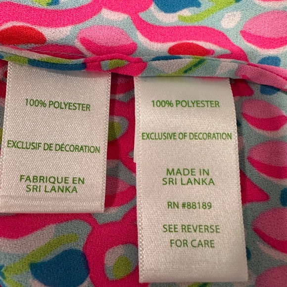 EUC Lilly Pulitzer Marilina Tunic Size Medium - Picture 4 of 11